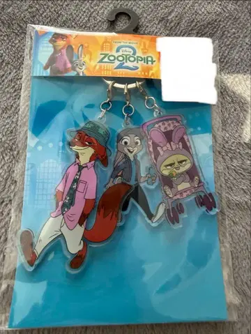 주토피아 3 아크릴 참 (닉 주디 듀크) 아베일