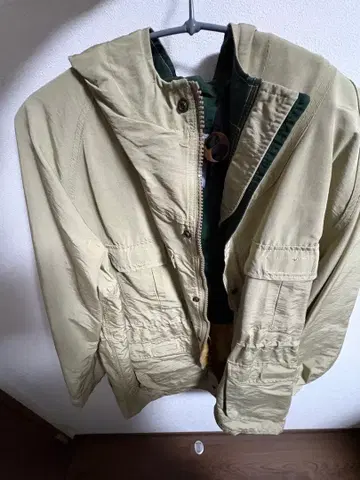 Wrangler 베이지 마운틴 후드티 L