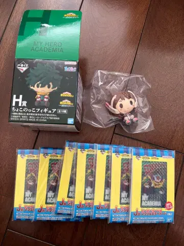 나의 히어로 아카데미아 쵸코놋코 피규어 아크릴 거울 카드 세트