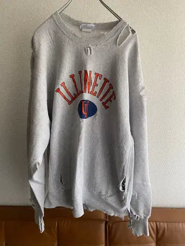 [ USA ] Lee 90's 데미지 맨투맨 CROSS GRAIN