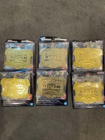 RIZIN 제일복권 챔피온 벨트 메탈 참