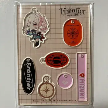 프로세카 아키야마 미즈키 세카라이 5th 미니 캐릭터 아크릴 키링