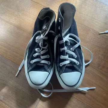 CONVERSE ALL STAR 블랙 스니커즈 24cm