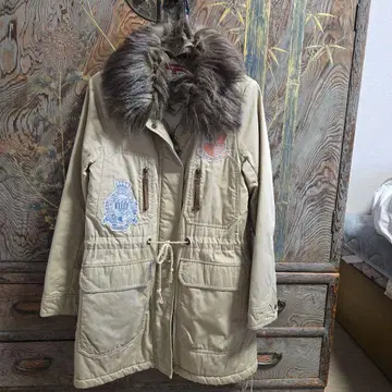 타미걸 베이지 밀리터리 자켓 S