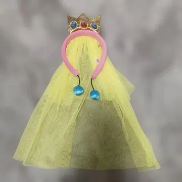 유니버셜 피치 공주 머리띠