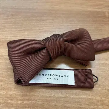 TOMORROWLAND 투모로우랜드 브라운 나비 넥타이