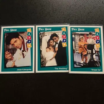 Full House 트레이딩 카드 풀하우스 트레카