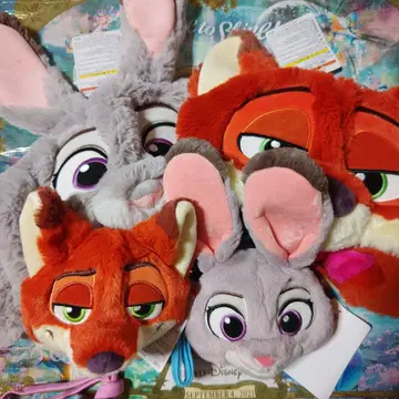 주토피아 닉 주디 팬캡 숄더백 디즈니