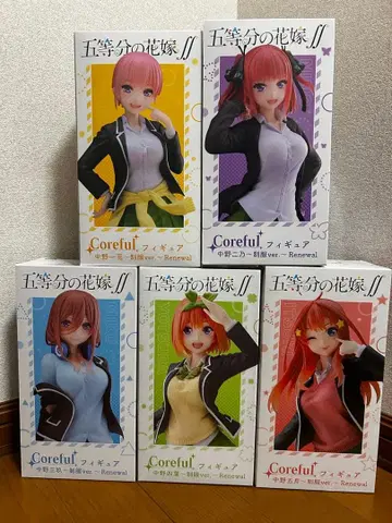 5등분의 신부 Coreful 피규어 5체 세트