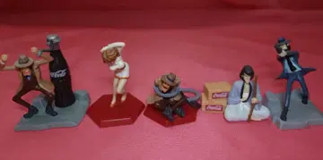 코카콜라 루팡 3세 피규어 5체 세트