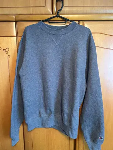 챔피언 맨투맨 트레이닝복 그레이