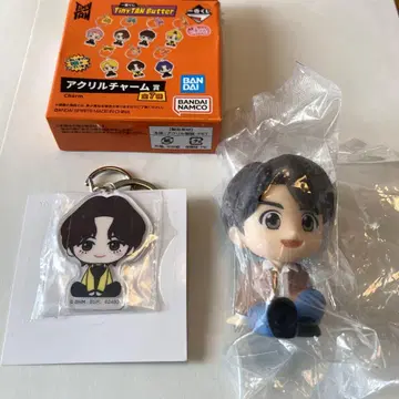 반다이 TinyTAN Butter 아크릴 참 V,JUNGKOOK