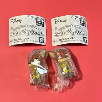 디즈니 캐릭터 다정한 페어 스윙 닉 2개 세트