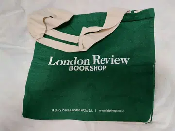 새상품 London Review Bookshop 토트백