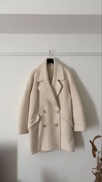 스나이델 울 코쿤 더블 코트