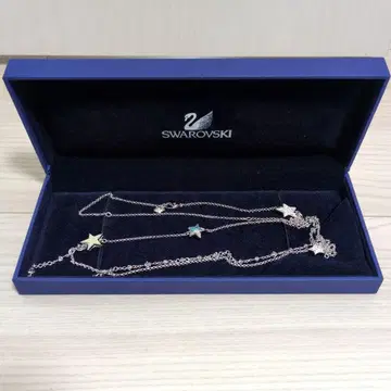 Swarovski 별 모티브 롱 목걸이