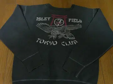 버즈릭슨 TOKYO CLUB 밀리터리 맨투맨 블랙 L