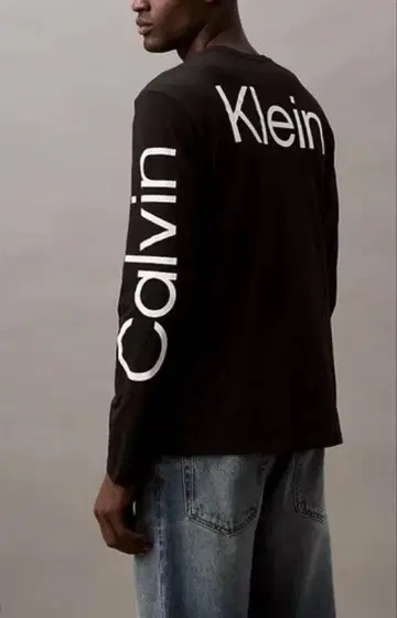 무료배송 새상품 CALVIN KLEIN 롱 슬리브 T셔츠 XL