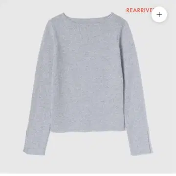 searoomlynn 린넨 콤비 슬릿 sleeve 니트