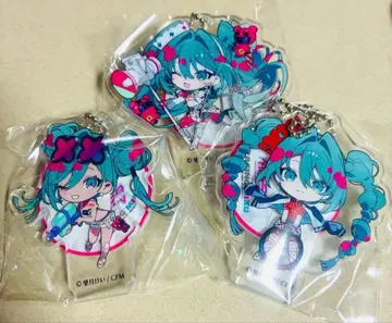 하츠네 미쿠 레이싱 미쿠 아크릴 키체인 2025ver.