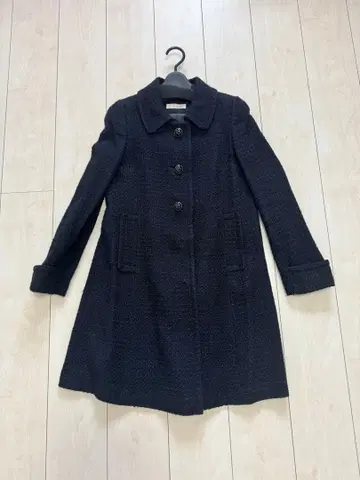 LAISSE PASSE 트위드 롱 코트