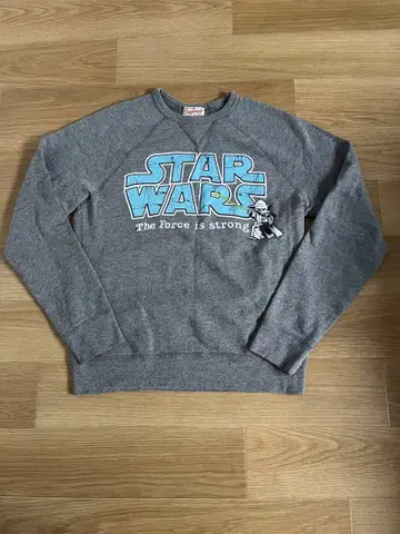 정크푸드 그레이 맨투맨