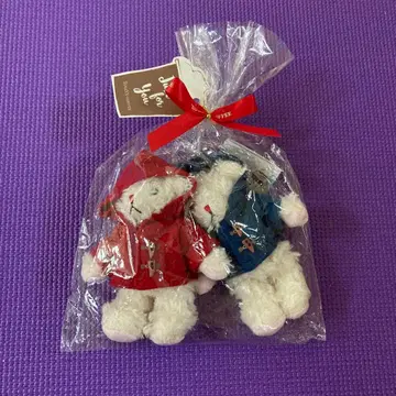 새상품 타리즈베어 봉제 인형 키링 2색 세트