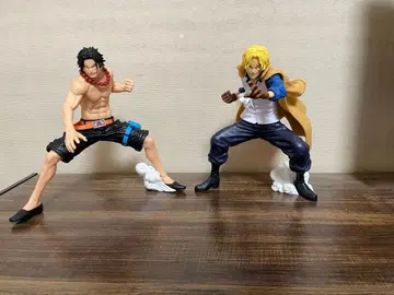 Grandista 원피스 에이스 사보 피규어 세트 [상자 없음]