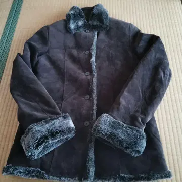 EDDIE BAUER 90s 돈피 보아 자켓