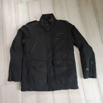 VOLCOM SCOUT 밀리터리 자켓 블랙