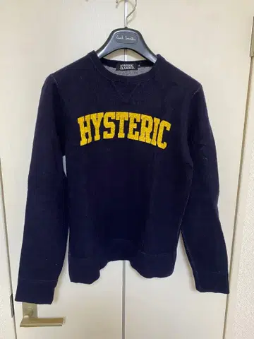 HYSTERIC 네이비 맨투맨 M