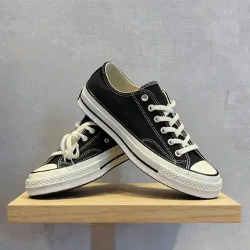 [ 미사용 새상품 26.5cm ] 로우컷 CT70 블랙 ox