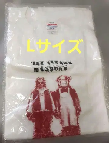 더 리썰 웨폰즈 락 락 콘방와 티셔츠 L 사이즈