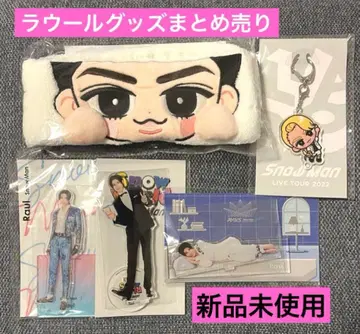 라울 굿즈 5세트 스노우 칠 헤어밴드, 키링/아크릴 스탠드