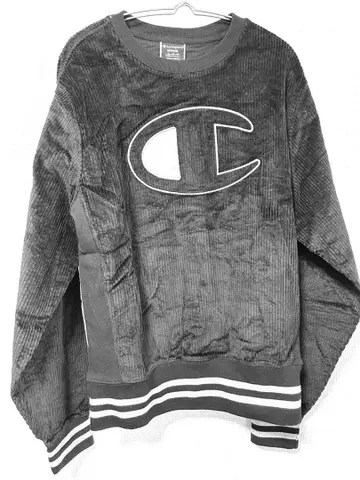 Champion 챔피온 코듀로이 트레이닝복 블랙 상의 M