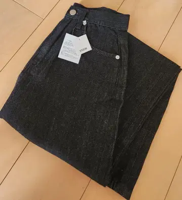 tww 데님 택 포함 새상품 블랙 XXS/M