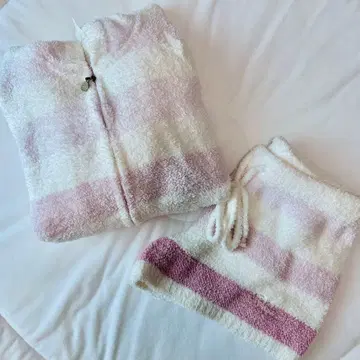 인기 완판템 젤라피케 보들보들 후드티 & 숏팬츠 보더 F