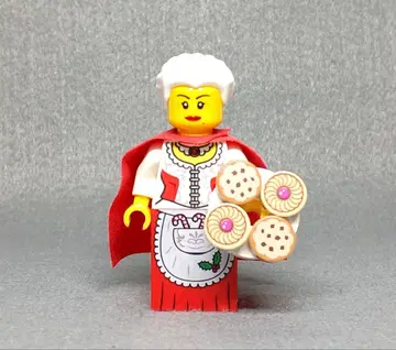 레고 크리스마스 로즈 여성 미니 피규어 10245