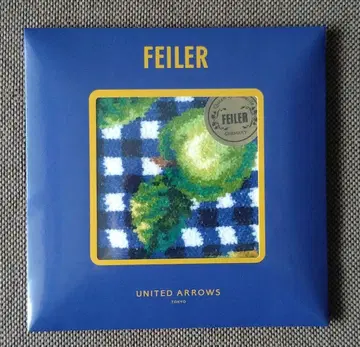 FEILER UNITED ARROWS 별주 손수건 GREEN APPLE