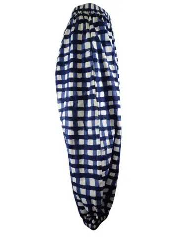 [ imakokoni ] 이마코코니 XL 블록 체크 벌룬 팬츠