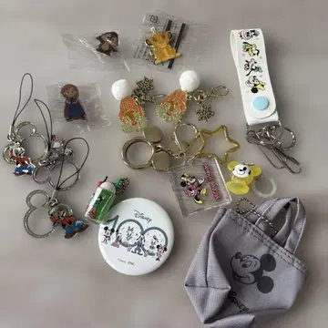 디즈니 캐릭터 키링 세트