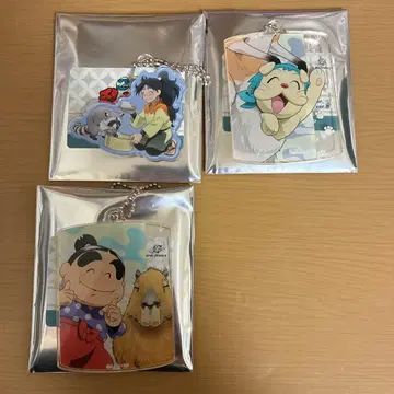 닌타마 토부 동물공원 모두 함께 사육 실습 단 아크릴 키링 쿠쿠치 세트