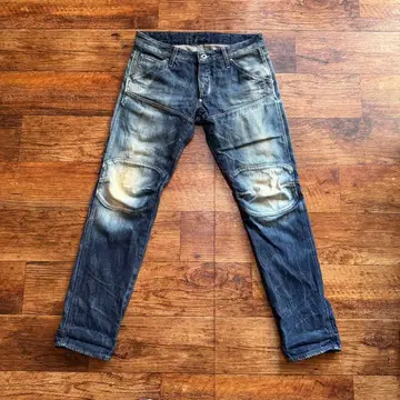 G-Star RAW 스키니/테이퍼드 데님 31/32 다크 블루