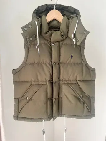 택 포함 새상품 랄프 로렌 다운 베스트