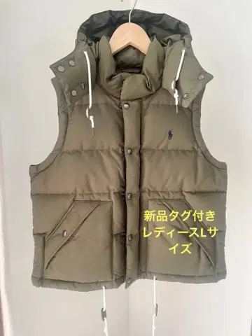 택 포함 새상품 랄프 로렌 다운 베스트