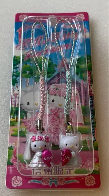 헬로키티 스트랩 신슈 한정판 가루이자와 웨딩