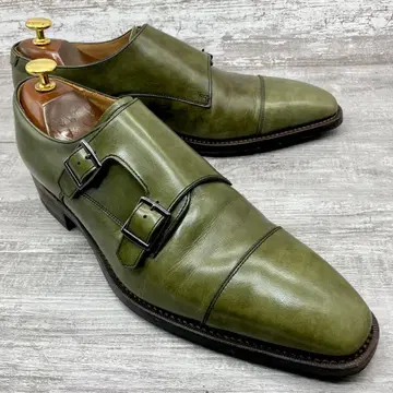 624 리갈 가죽 신발 더블 몽크 그린 25.5