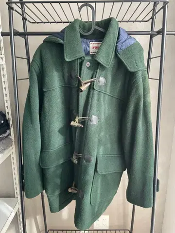 그린 더플 코트