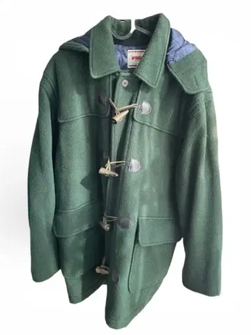 그린 더플 코트