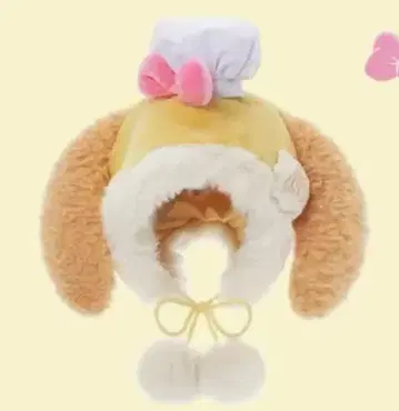 [새상품] 쿠키앤 푸와푸와 팬캡 모자 상하이 디즈니